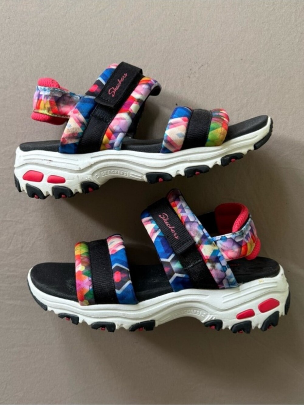 Skechers Women’s Multicolor Trail Sport Sandals Size 7 - Picture 9 of 9